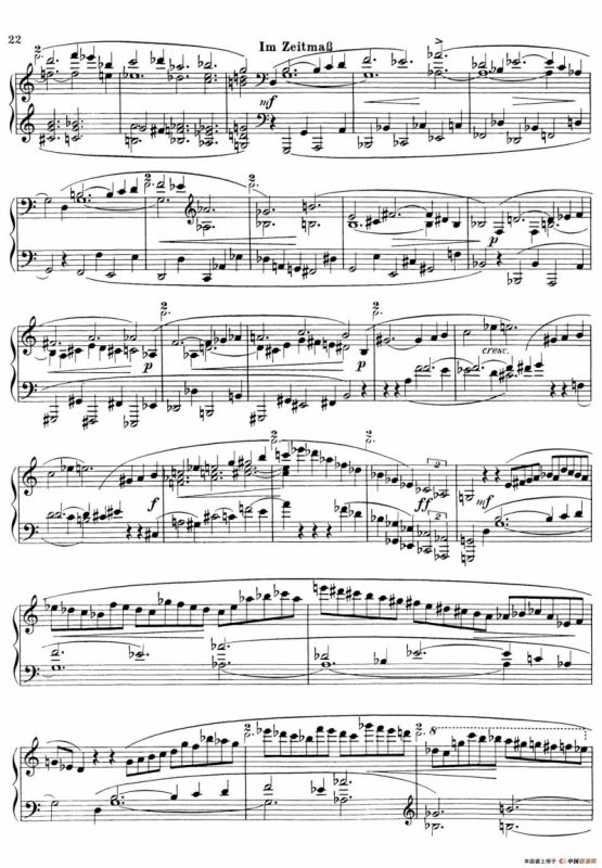 Piano Sonata No.1（第一钢琴奏鸣曲 Ⅴ）