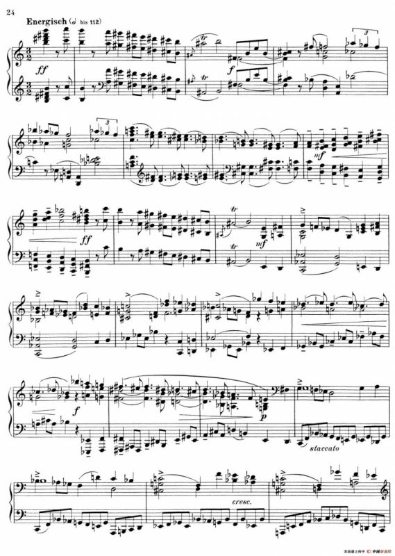 Piano Sonata No.1（第一钢琴奏鸣曲 Ⅴ）