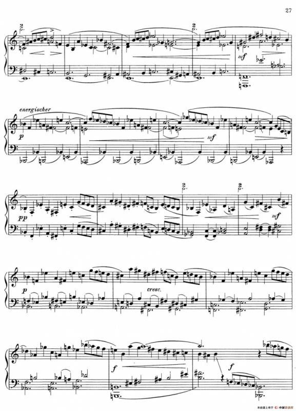 Piano Sonata No.1（第一钢琴奏鸣曲 Ⅴ）
