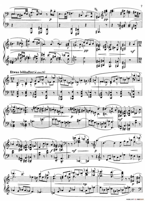 Piano Sonata No.1（第一钢琴奏鸣曲·Ⅱ）