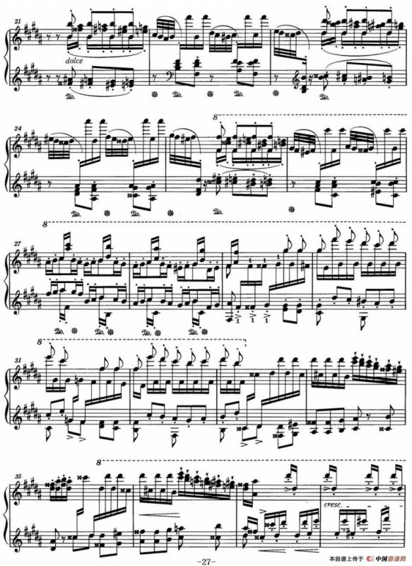 6首帕格尼尼大练习曲（La Campanella）