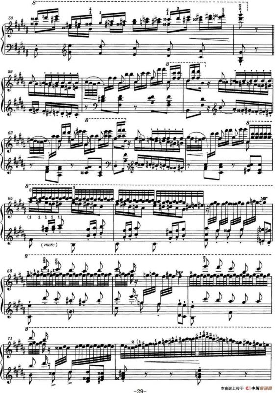 6首帕格尼尼大练习曲（La Campanella）