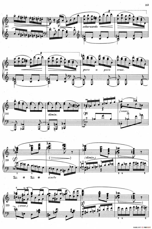 RONDEAU Op.73 （C大调双钢琴回旋曲·独奏版）