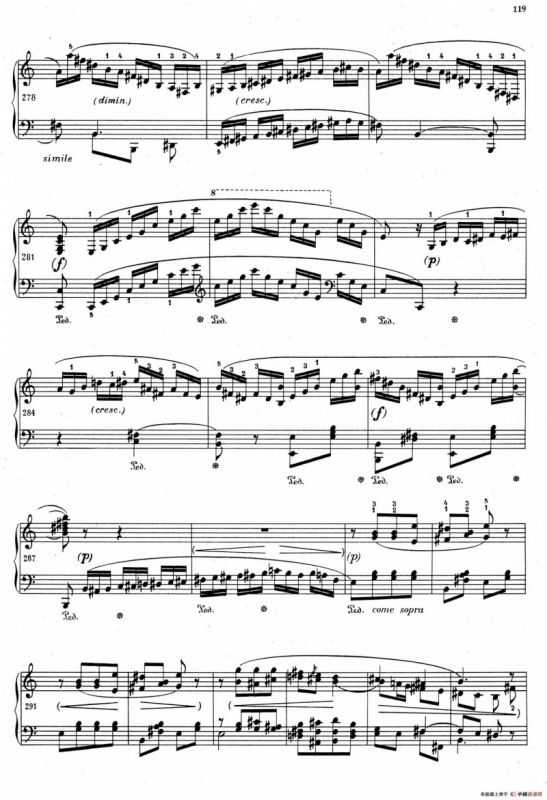 RONDEAU Op.73 （C大调双钢琴回旋曲·独奏版）