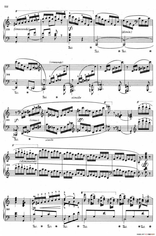 RONDEAU Op.73 （C大调双钢琴回旋曲·独奏版）