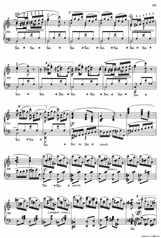 RONDEAU Op.73 （C大调双钢琴回旋曲·独奏版）