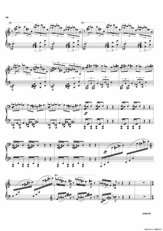 Piano Sonata No.8（第八钢琴奏鸣曲）（3）