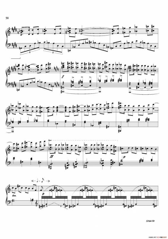 Piano Sonata No.8（第八钢琴奏鸣曲）（3）