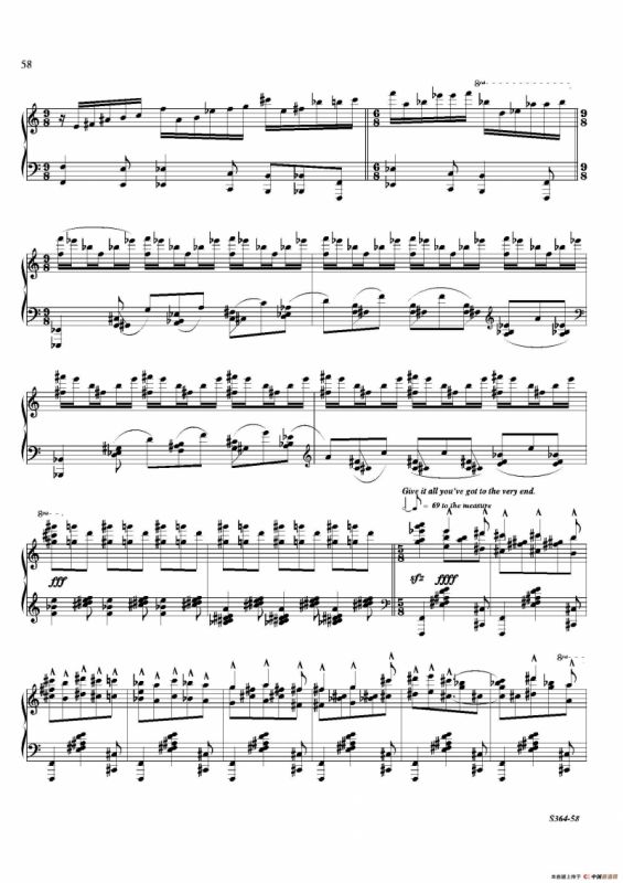 Piano Sonata No.8（第八钢琴奏鸣曲）（3）