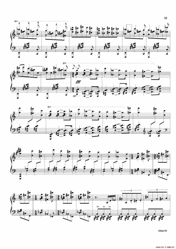 Piano Sonata No.8（第八钢琴奏鸣曲）（3）