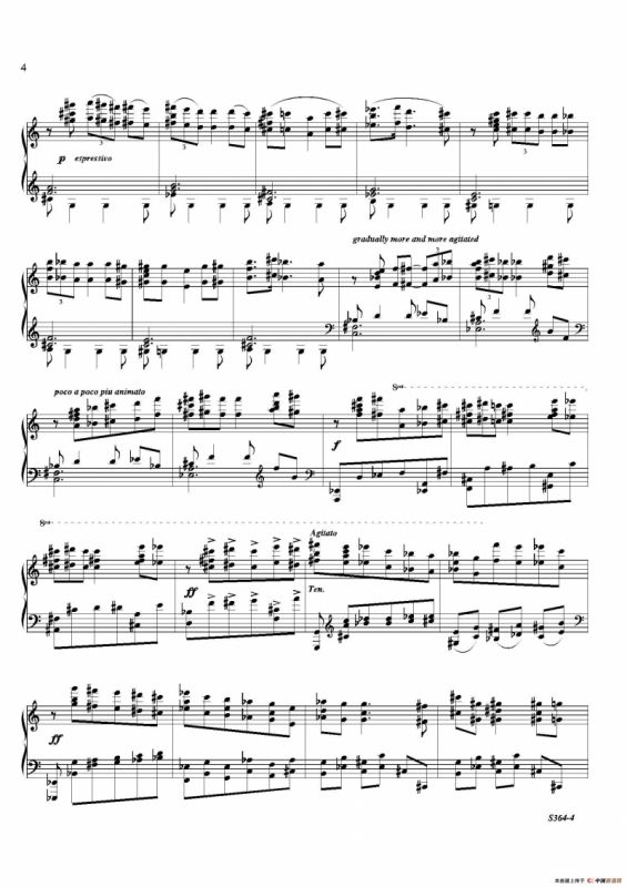 Piano Sonata No.8（第八钢琴奏鸣曲）（1）