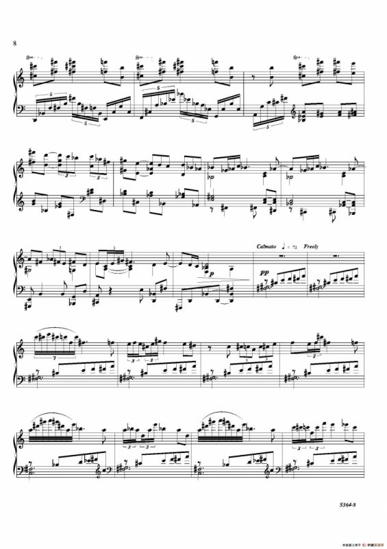 Piano Sonata No.8（第八钢琴奏鸣曲）（1）