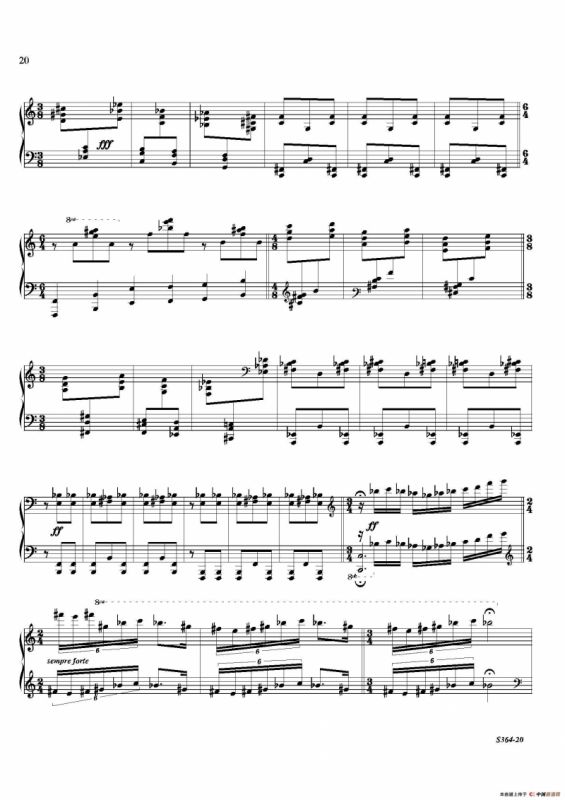 Piano Sonata No.8（第八钢琴奏鸣曲）（1）