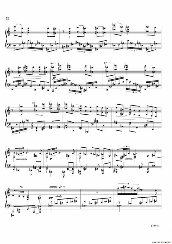 Piano Sonata No.8（第八钢琴奏鸣曲）（1）
