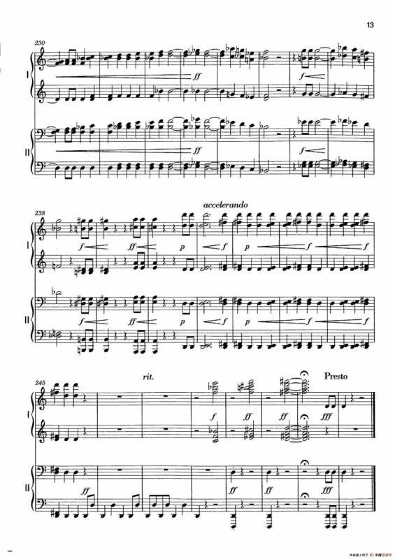 Vier Bagatellen Op.70（4首小品·Ⅰ·四手联弹）