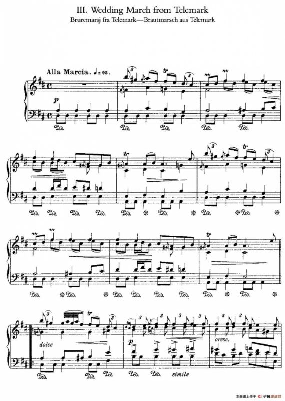 斯拉特舞曲（Slatter Op.72）（Ⅲ）