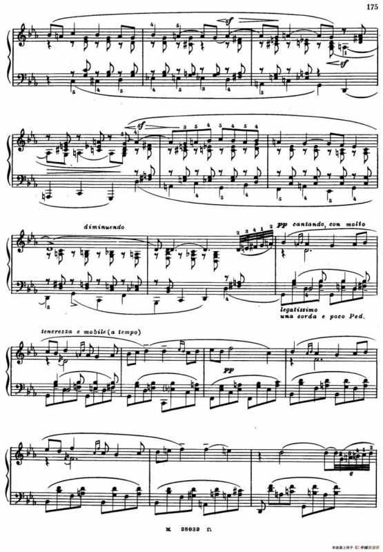 c小调钢琴奏鸣曲“悲剧”（Sonata Tragica Op.39 No.5）