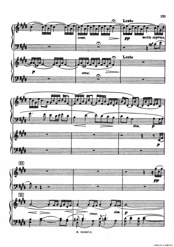 交响舞曲 Symphonic Dance Op.45（双钢琴）