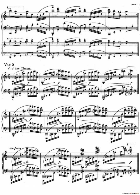 帕格尼尼主题变奏曲（Op.35 Livre2）