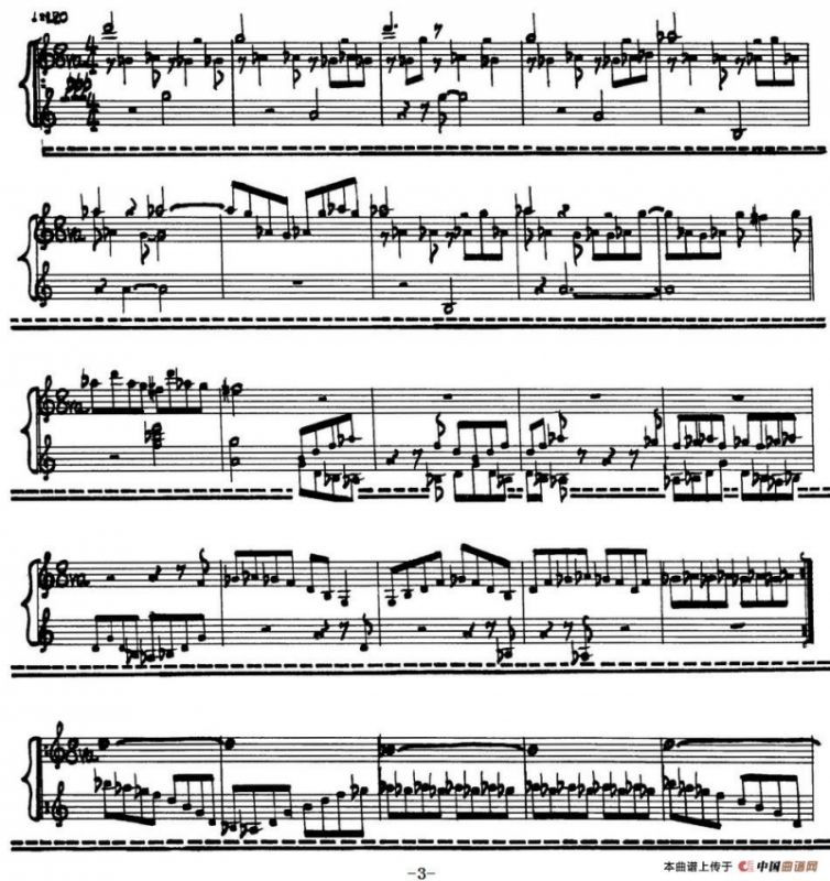 为加料钢琴而作的奏鸣曲与间奏曲（14、15）