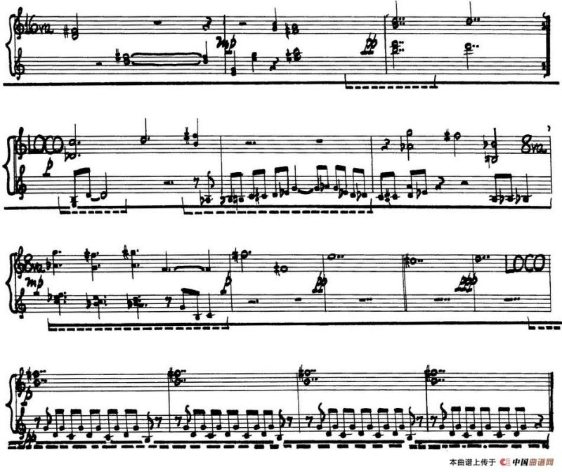 为加料钢琴而作的奏鸣曲与间奏曲（10）