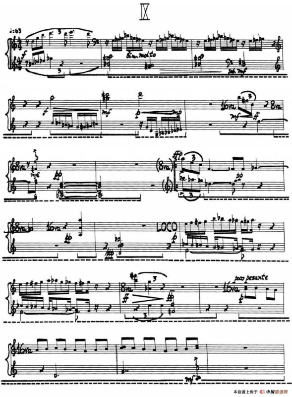 为加料钢琴而作的奏鸣曲与间奏曲（9）