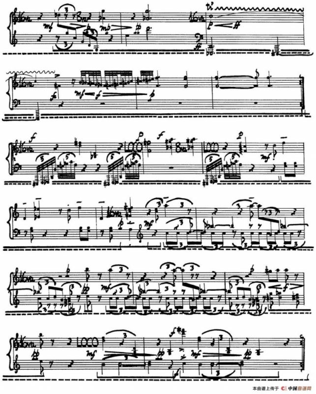 为加料钢琴而作的奏鸣曲与间奏曲（9）