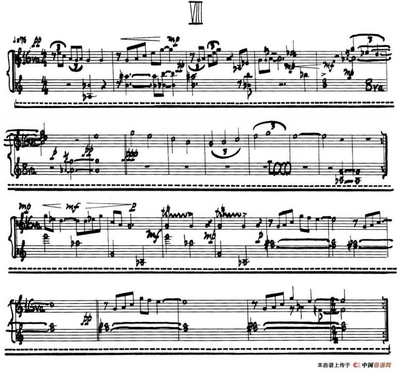 为加料钢琴而作的奏鸣曲与间奏曲（8）