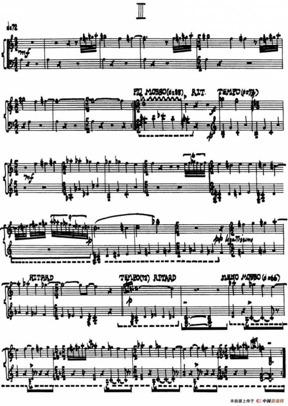 为加料钢琴而作的奏鸣曲与间奏曲（3）