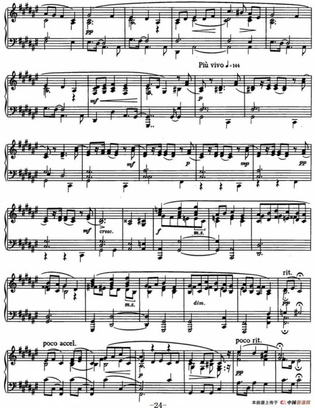 9首玛祖卡舞曲 Op.25（No.6）