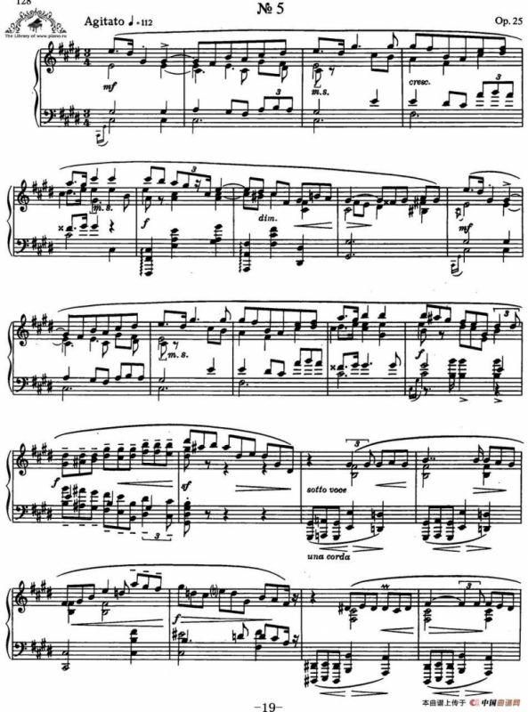 9首玛祖卡舞曲 Op.25（No.5）