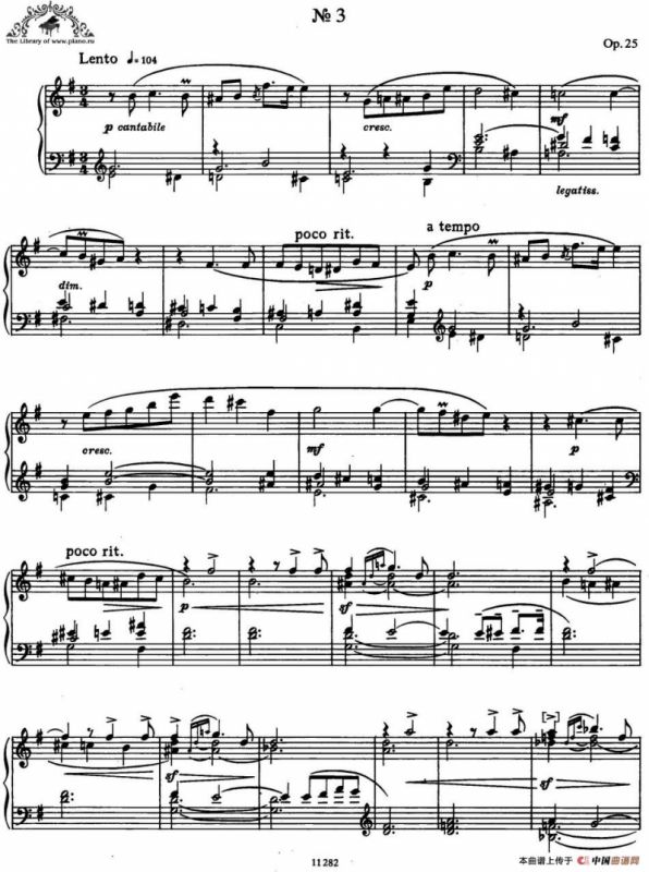 9首玛祖卡舞曲 Op.25（No.3）