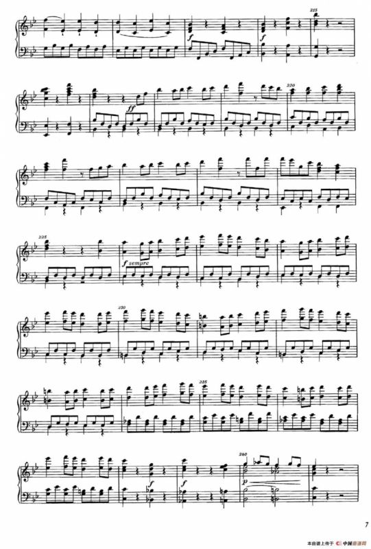 降B大调钢琴奏鸣曲 （Piano Sonata in B-flat Major Op.1）