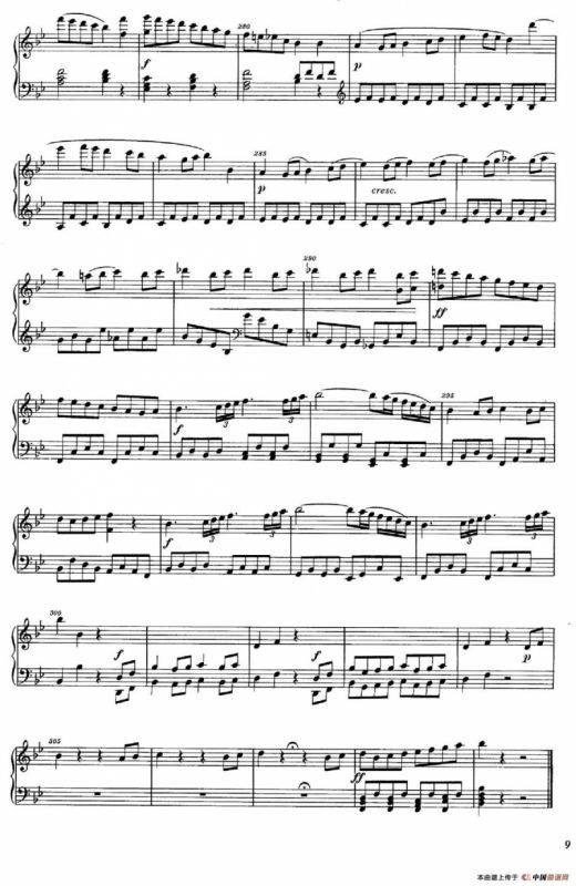 降B大调钢琴奏鸣曲 （Piano Sonata in B-flat Major Op.1）