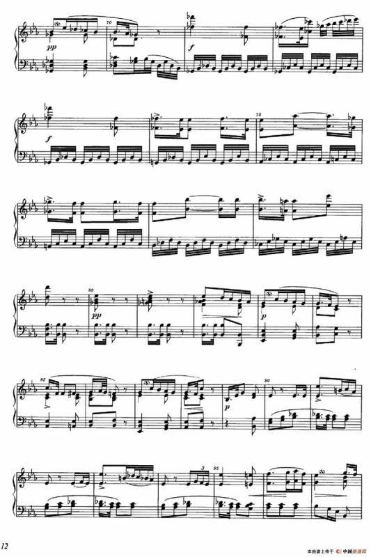 降B大调钢琴奏鸣曲 （Piano Sonata in B-flat Major Op.1）