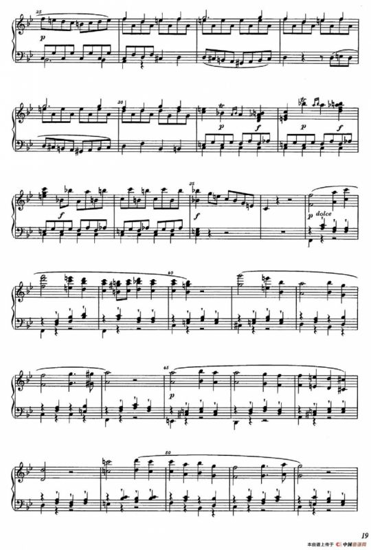 降B大调钢琴奏鸣曲 （Piano Sonata in B-flat Major Op.1）