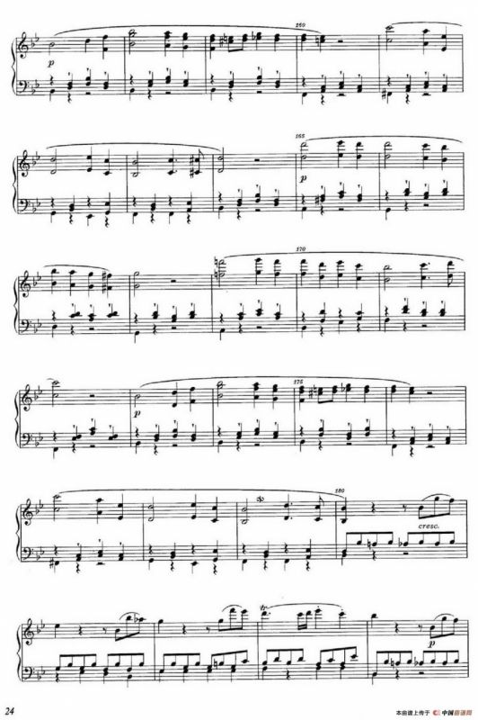 降B大调钢琴奏鸣曲 （Piano Sonata in B-flat Major Op.1）