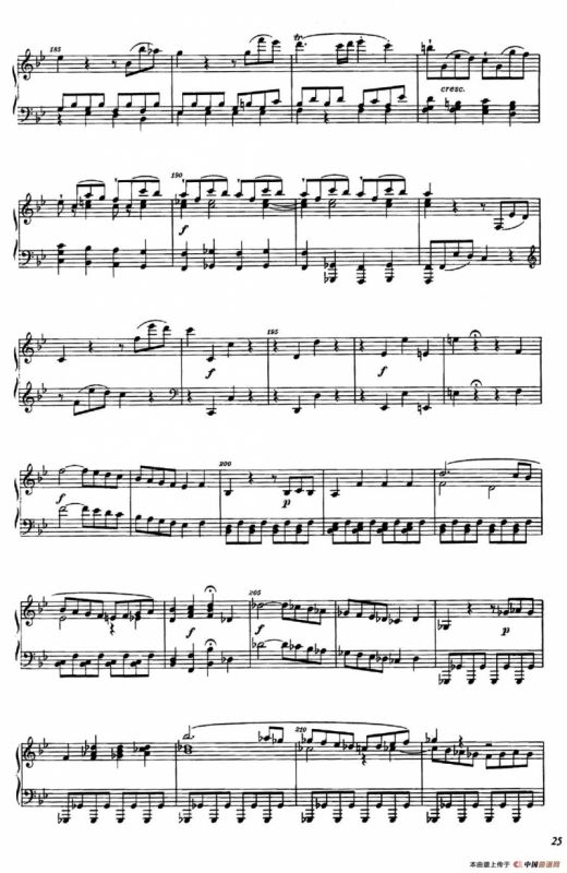 降B大调钢琴奏鸣曲 （Piano Sonata in B-flat Major Op.1）