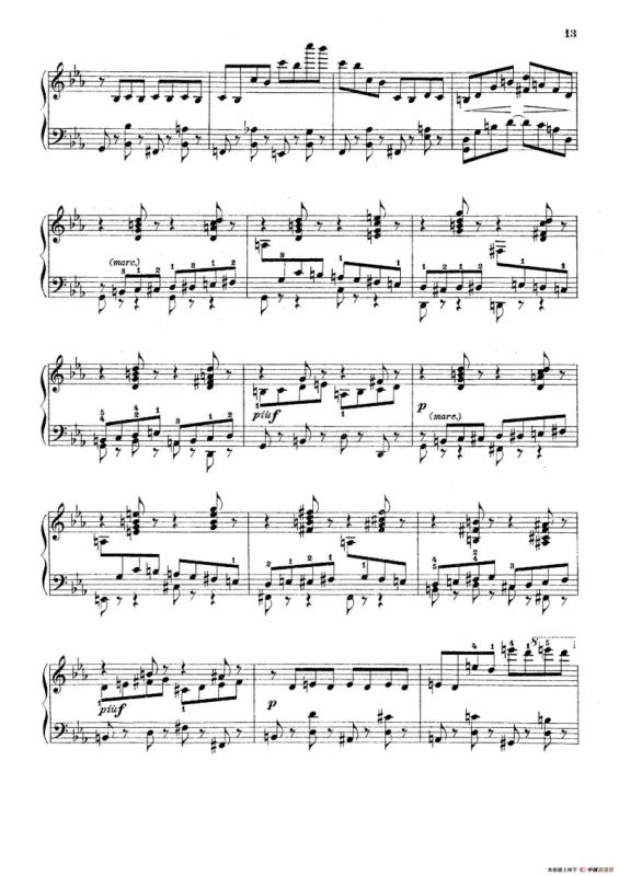Die Jongleurin Op.52 No.4（女丑角）