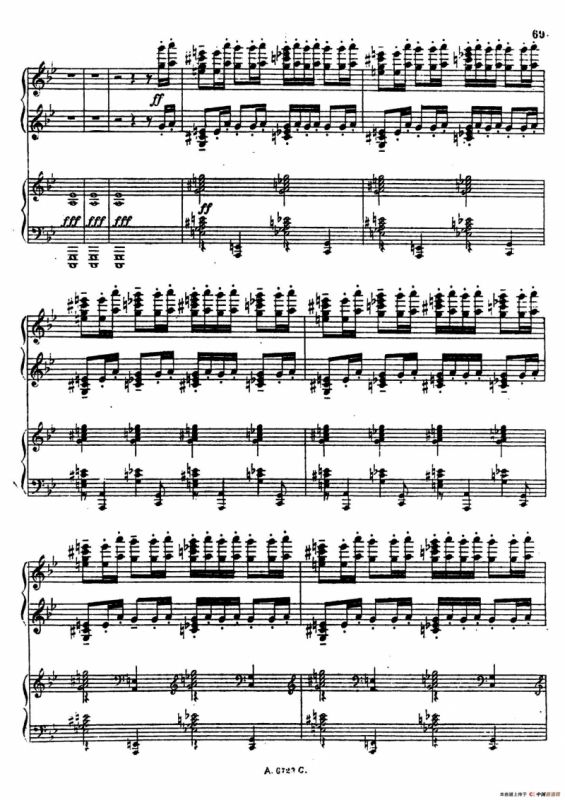 第一双钢琴组曲（Ⅳ）