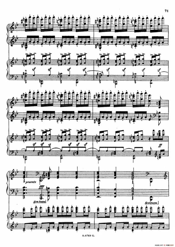 第一双钢琴组曲（Ⅳ）