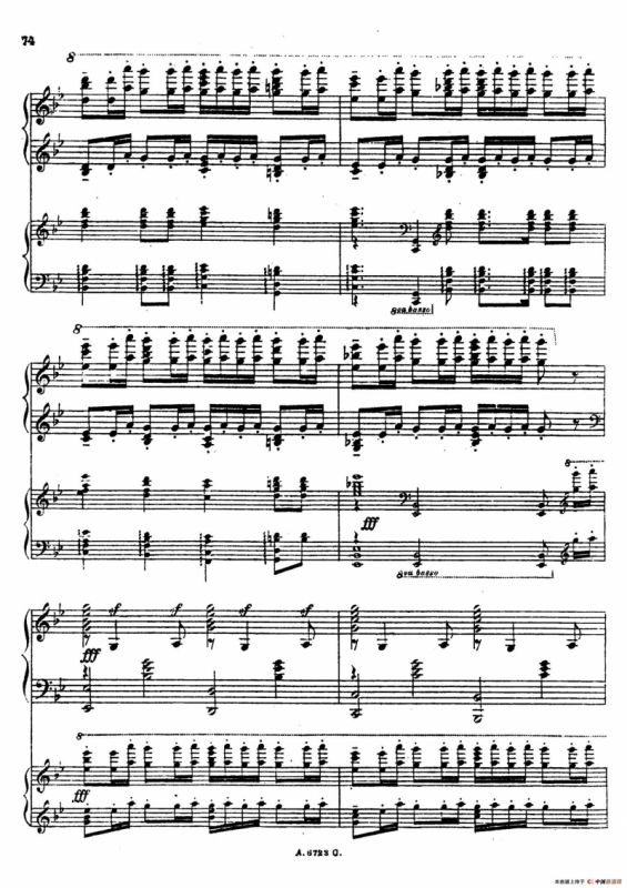 第一双钢琴组曲（Ⅳ）