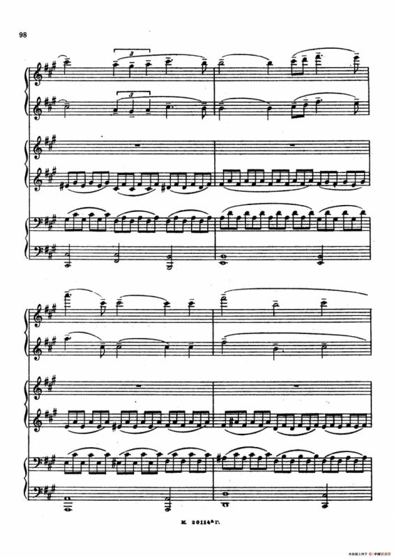 2首六手联弹小品（2 Pieces for 6 Hands）（2）