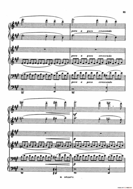 2首六手联弹小品（2 Pieces for 6 Hands）（2）