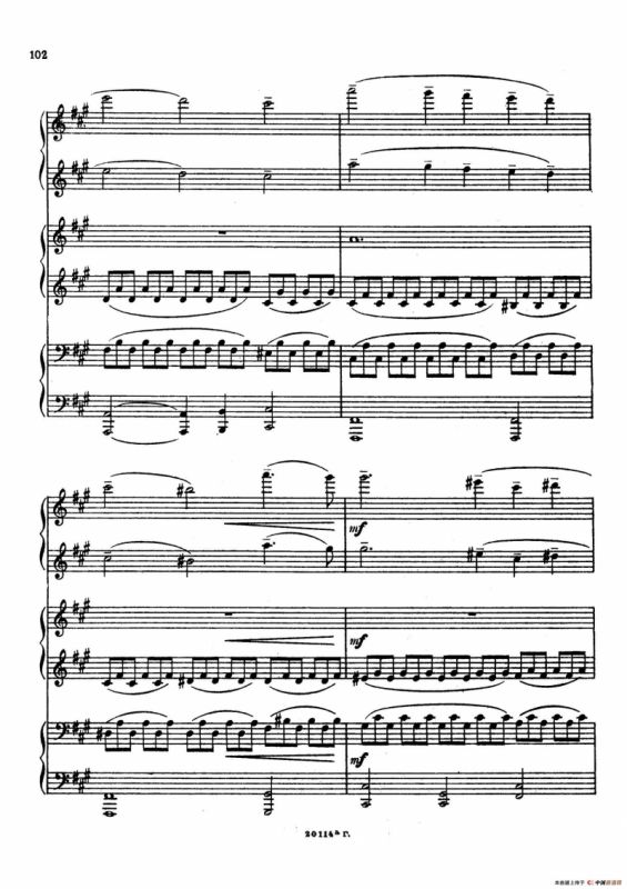 2首六手联弹小品（2 Pieces for 6 Hands）（2）