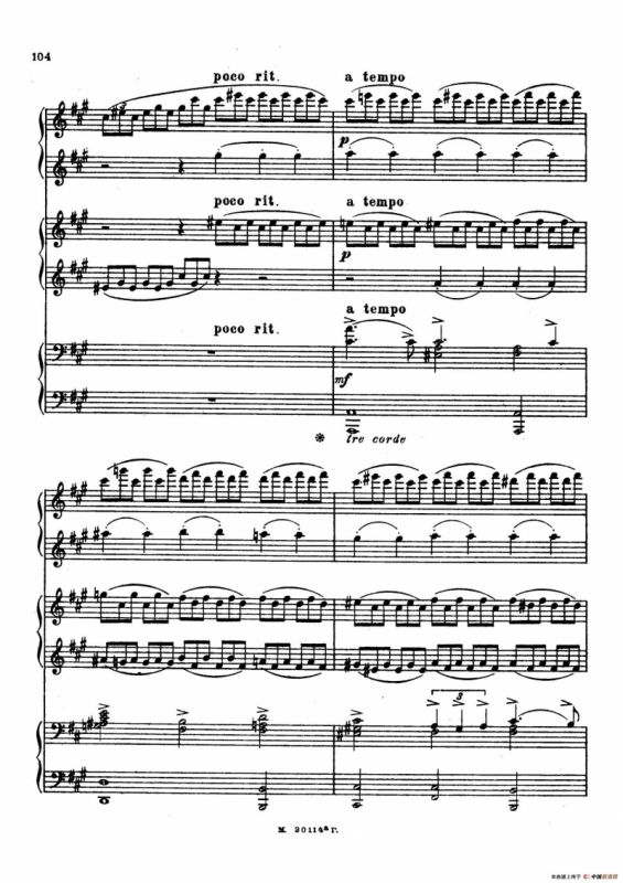 2首六手联弹小品（2 Pieces for 6 Hands）（2）