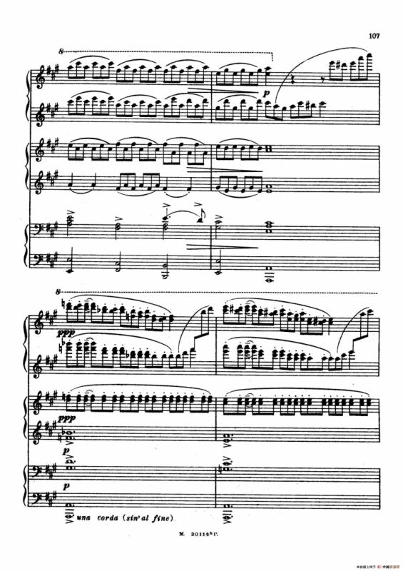 2首六手联弹小品（2 Pieces for 6 Hands）（2）