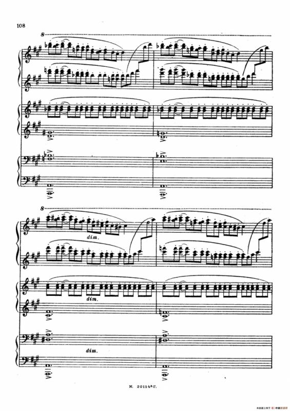 2首六手联弹小品（2 Pieces for 6 Hands）（2）