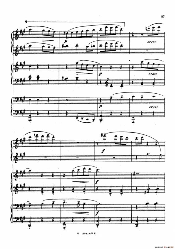 2首六手联弹小品（2 Pieces for 6 Hands）（1）