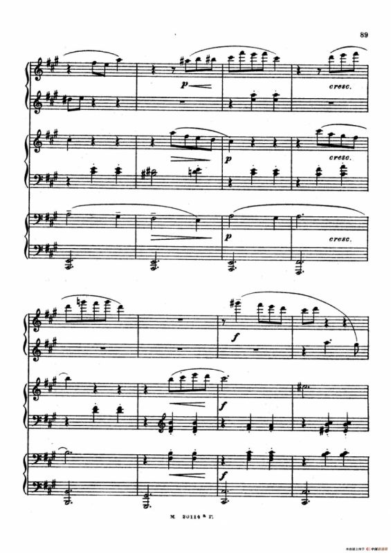 2首六手联弹小品（2 Pieces for 6 Hands）（1）